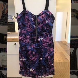 NWT-Kimche blue floral dress urban outfitters